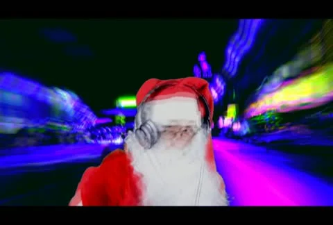 Santa  dancer Stock Footage 12045832