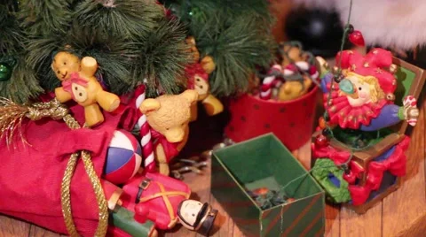 Santa Decoration Stock-Footage 45174126