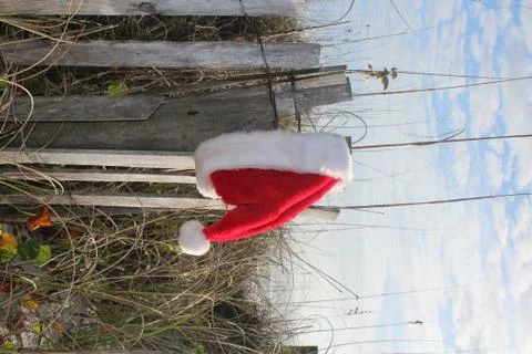 Santa at the Dunes Stock Photos