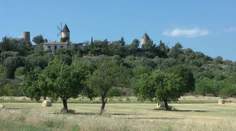 Santa Eugenia, Mallorca (Majorca) Stock Footage 11119383