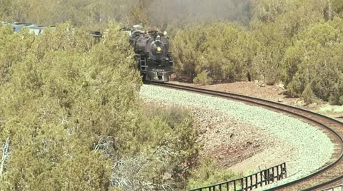 Santa Fe #3751 Stock Footage 11275090