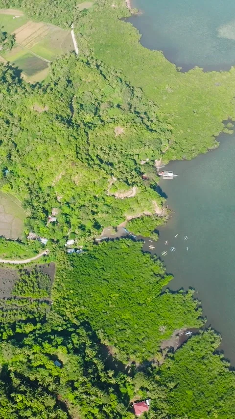 Santa Fe, Tablas, Romblon. Philippines. Stock Footage 267536120