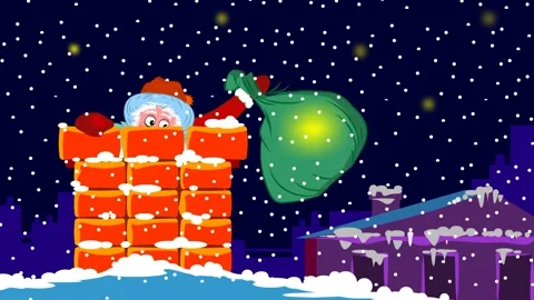 Santa Stock Footage 135216742