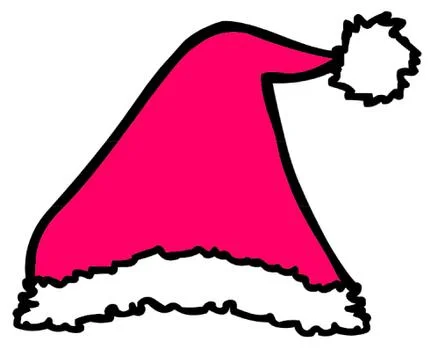 Santa Hat Stock Illustration