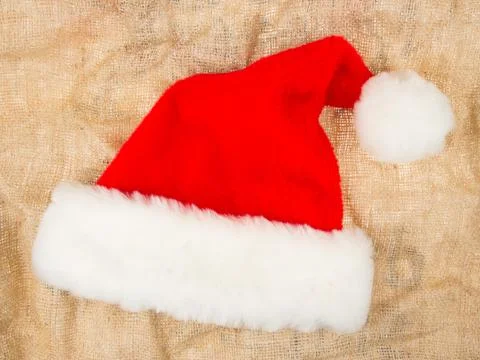 Santa hat isolated Stock Photos