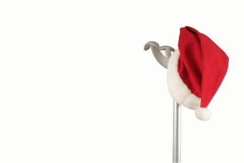 Santa hat leaning  Stock Photos