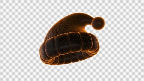 Santa hat Orange Stock Footage 308020399