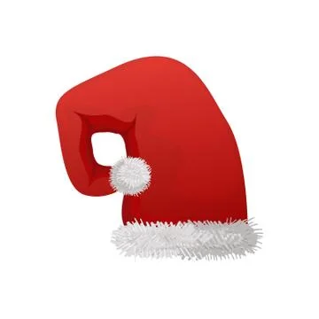 Santa hat vector Stock Illustration