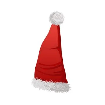 Santa hat vector Stock Illustration
