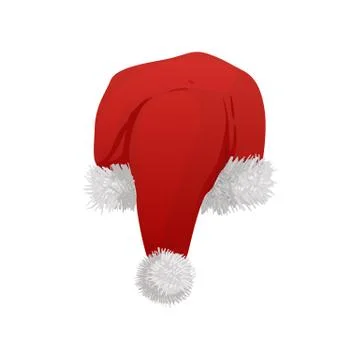 Santa hat vector Stock Illustration