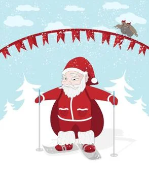 Santa Stock Illustration
