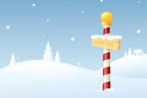 To santa Stock Illustration