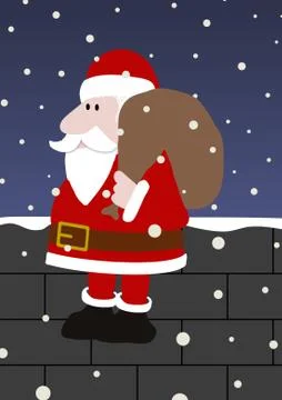 Santa Stock Illustration