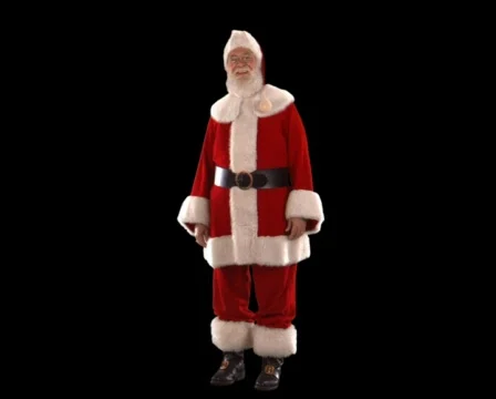 Santa Laughing Stock Footage 754377