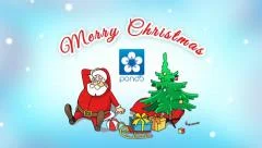 Santa Logo Stock After Effects