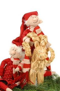 Santa lovers Stock Photos