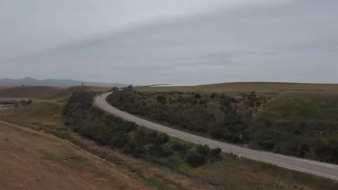 Santa Maria Freeway Pass Stock Footage 154659988