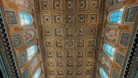 Santa Maria Maggiore Interior 1 Vidéo 336023752