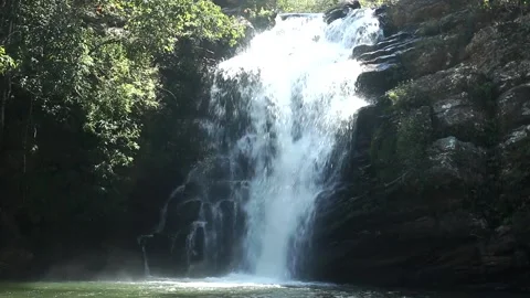 Santa Maria Waterfall Stock Footage 156582231