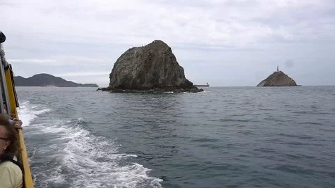 Santa Marta Beach 库存影片 114935688