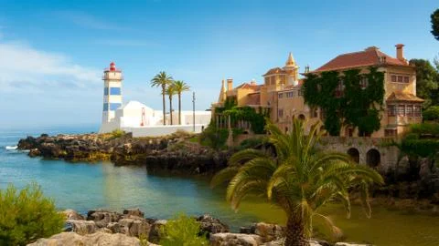 Santa marta lighthouse Foto stock