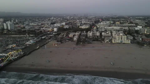 Santa Monica Beach Stock Footage 150441484