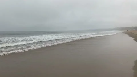 Santa Monica Beach Stock Footage 217634208