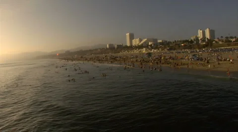 SANTA MONICA, CA Video stock 917538