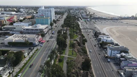Santa Monica Stock Footage 166524748