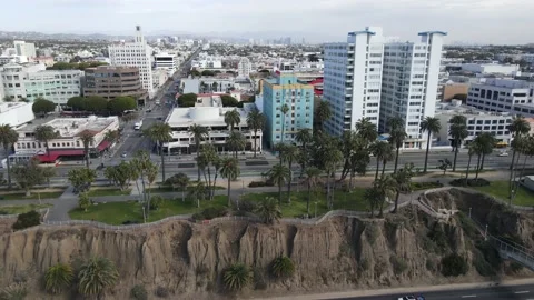 Santa Monica Stock Footage 166525007
