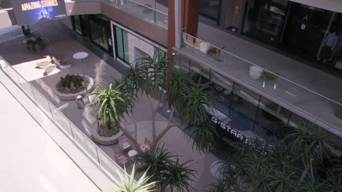 Santa Monica Mall Empty March 2020 Lockdown (3) Stock Footage 168470176