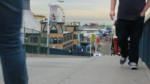 Santa Monica Pier Video stock 20504953