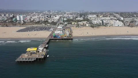 Santa Monica Pier 库存影片 240877767