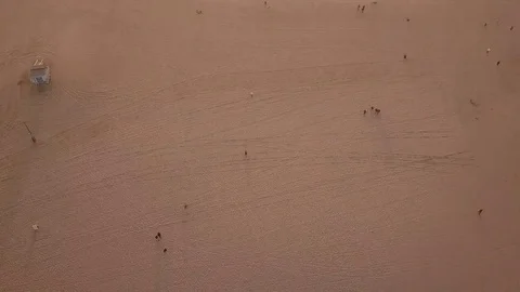 Santa Monica sunset Stock Footage 84250005