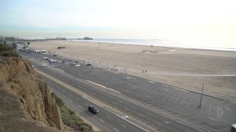 Santa Monica Traffic Vídeo Stock 89079407