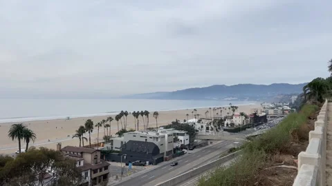 Santa monica view Stock Footage 296840211
