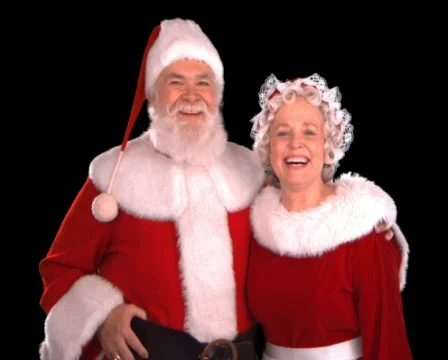 Santa &amp; Mrs. Claus Stock Footage 754346