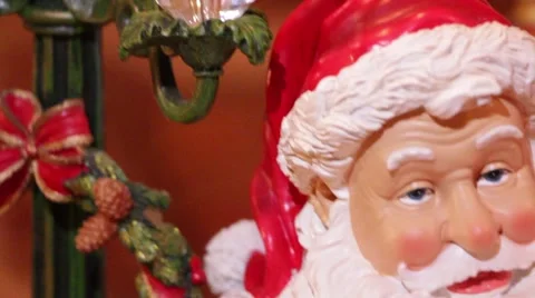 Santa Ornament Stock-Footage 45174119