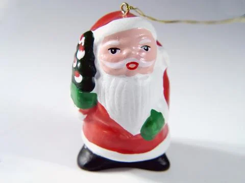 Santa ornament Stock Photos