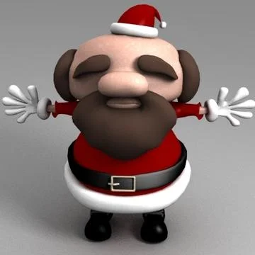 Santa past 3D Model