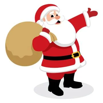 Santa Presents Stock Illustration
