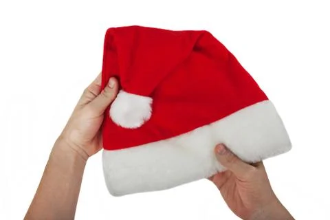 Santa red hat Stock Photos