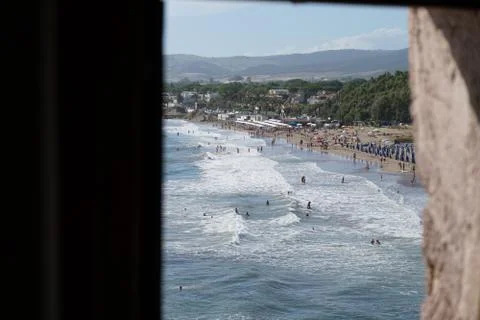 Santa Severa Beach Stock Photos