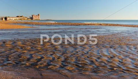 Santa severa castle Stock Photos