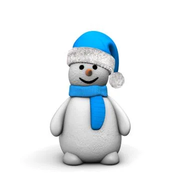 Santa snowman Stock Illustration