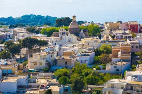 Santa Sofia Church located in Piazza of Anacapri, on Capri Island, Italy Фото