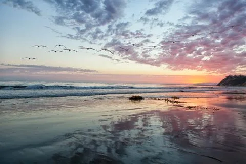 Santa_barbara_sunset 写真素材