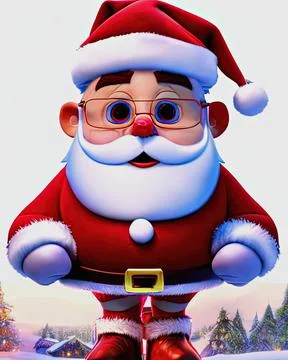 Santaclaus Illustration Illustrazione stock