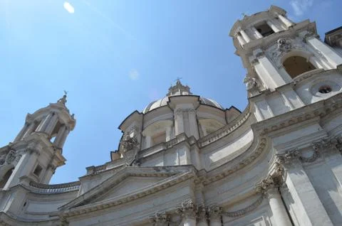 Sant'Agnese in Agone Stock Photos