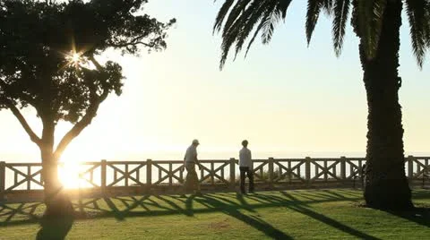 SantaMonicaParkActivity3 3590 Stock Footage 11230891